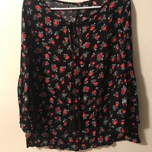 Floral long sleeve